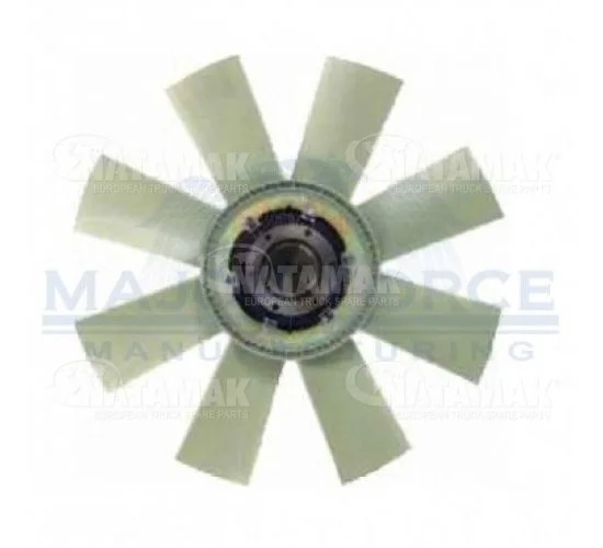 VISCOUS FAN CLUTCH WITH BLOWER FOR
