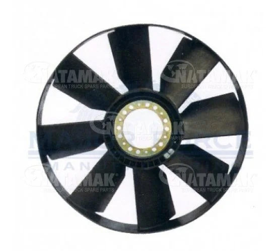 FAN BLADE PLASTIC FOR MAN 19423-19463