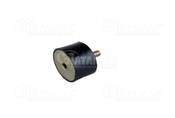 RUBBER BUFFERD=Ø50 / h=30 / M 10 x 22