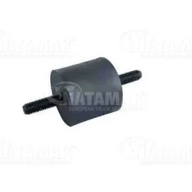 Q4 20 128 RUBBER BUFFER D=Ø50h=45 / M10x34 / Shore A 70
