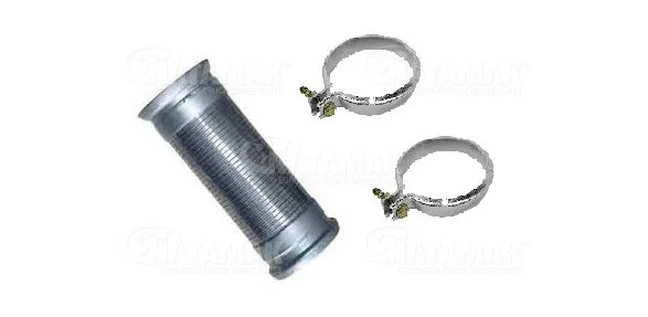 EGZOZ SPİRALİ 100MM SET (KELEPÇE+SPİRAL)MERCEDES