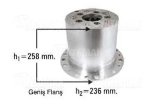 CERTASI BOŞ 258MM MERCEDES