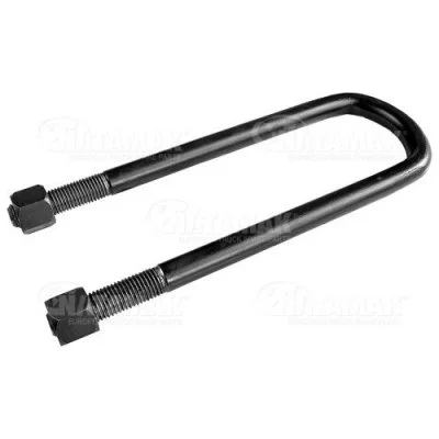 Q07 30 104 REAR U - BOLT 24 MM FOR VOLVO