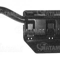 Q6 40 105 MUDGUARD BRACKET, RH