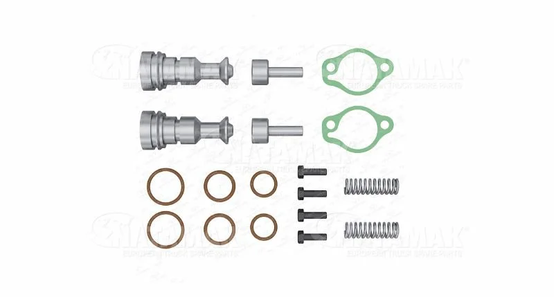 CYLINDER HEAD AIR COMPRESSOR REPAIR KIT FOR AROCS OM471 LA EURO 6 